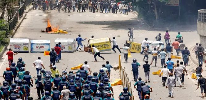 ১৮ জুলাই রক্তক্ষয় সহিংসতা ও,