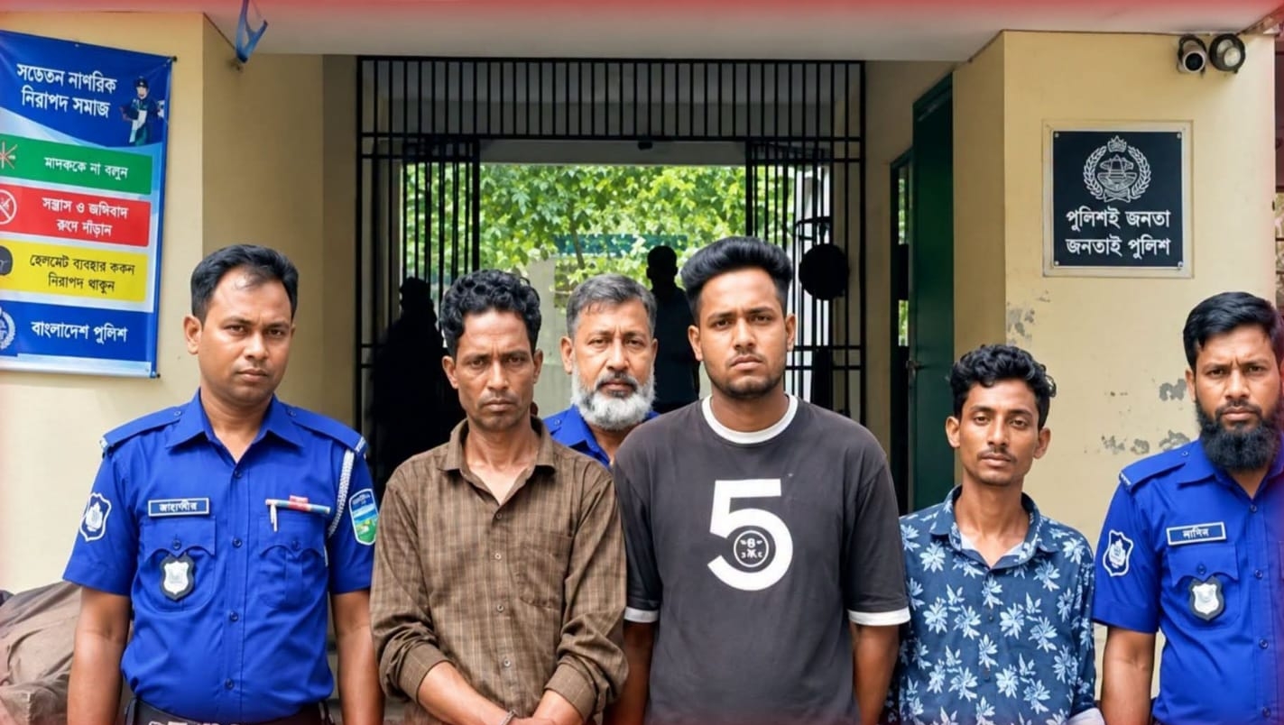 ঈশ্বরগঞ্জে মাদরাসায় যাওয়ার পথে ডেকে নিয়ে ধর্ষনের অভিযোগ ২১ বছরের তরুণীর অভিযোগে ৩ জন গ্রেপ্তার, আদালতের মাধ্যমে কারাগারে,